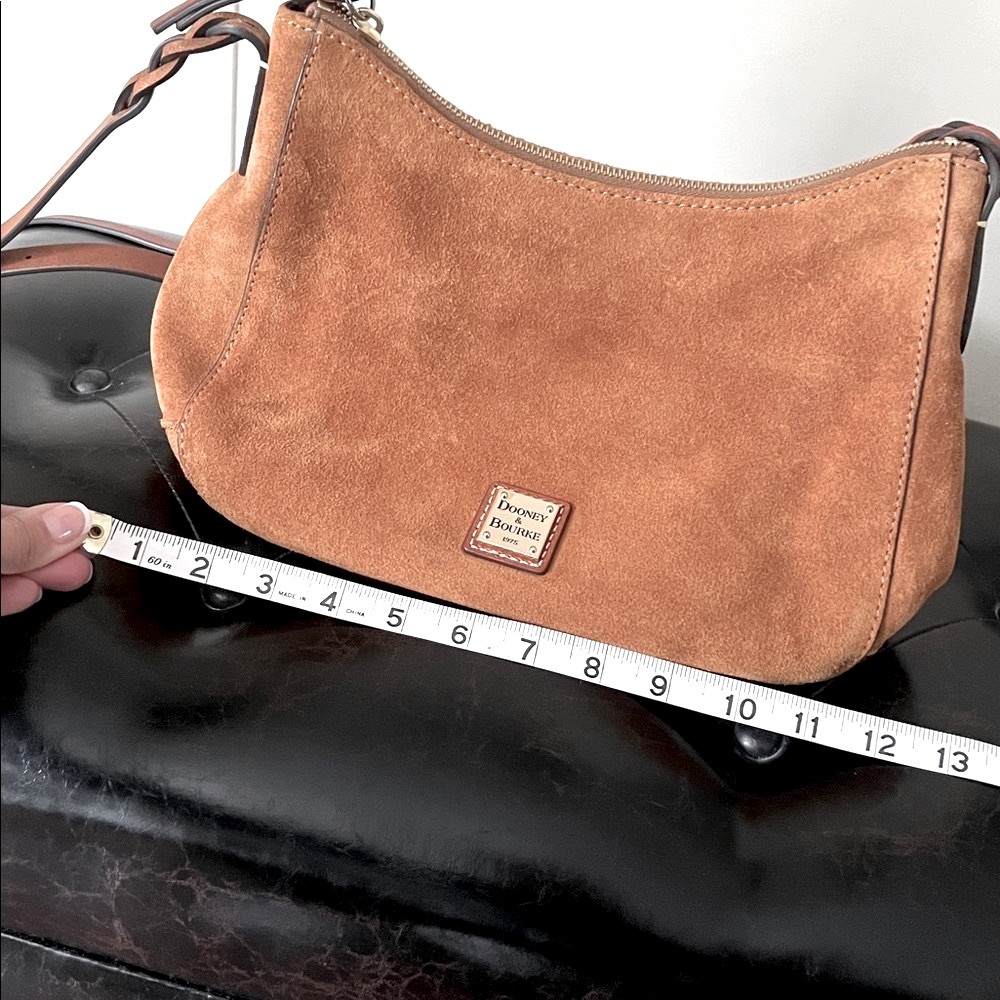 Dooney & Bourke “Tracy” Suede Shoulder/Crossbody Bag NWOT - Picture 15 of 16